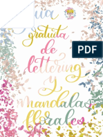 Guía Gratuita de Lettering y Mándalas Florales