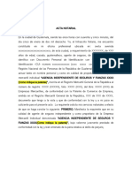 DECLARACION JURADA AGENTE DE SEGUROS (Art.82)
