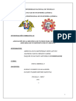 Aplicación de La Mecánica de Fluidos para Determinar El Vaciado de Un Deposito