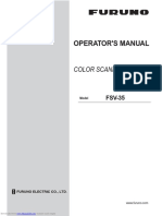 Operator'S Manual: Color Scanning Sonar