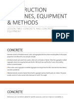 Concrete Equipment & Methods