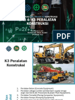 Bahan Ajar - K3 Peralatan Konstruksi