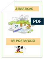 Portafolio de Matemáticas Escuela Bilingüe Pelileo