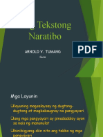 Tekstong Naratibo