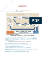 Surgimiento de La Agricultura