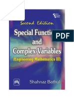 Second Edition: Special Functions and Complex Variables