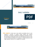 Daily Agenda: GIPSI Manual