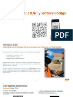 Capacitacion Uso y Lectura QR Con FIORI