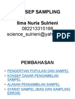 Pertemuan 8 - 9 Populasi Sampel Dan Teknik Pengambilan Sampel OKE