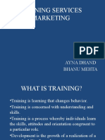 Training Services Marketing