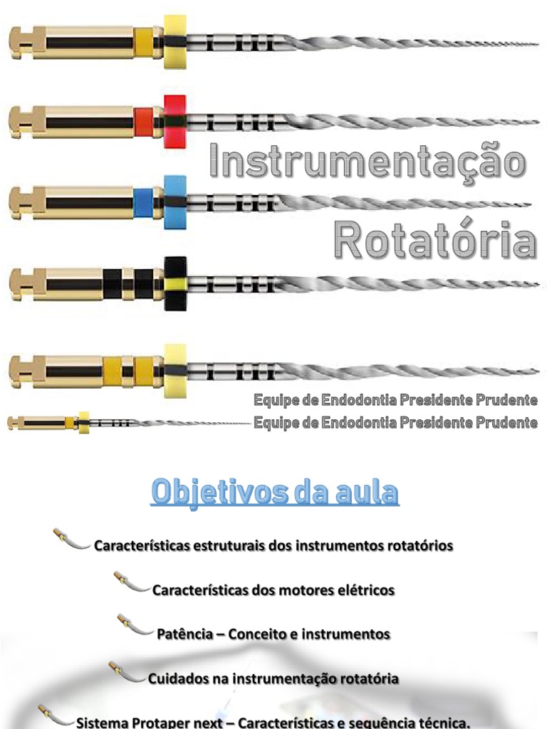 Instrumentacao Rotatoria | PDF | Hélice | Dentina