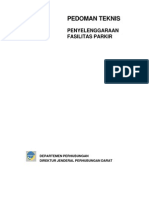 Pedoman Teknis Penyelenggaraan Fasilitas Parkir