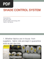 Garments Shade Control System