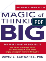 The Magic of Thinking Big