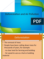 Deforestation and Air Pollution