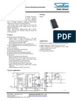 SSC3S921 Data Sheet: LLC Current-Resonant Off-Line Switching Controller