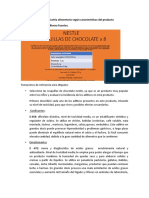 Uso de Aditivos en La Industria Alimentaria Según Características Del Producto