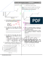 Heating and Cooling Curve Worksheet 1