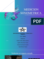 Medicion Sonometrica