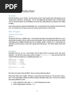 Verilog Introduction: Synopsis