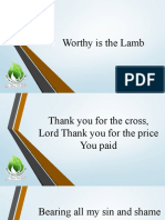 Worthy Is The Lamb