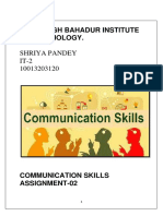 SHRIYA PANDEY Communication Skills Assignment-2
