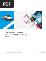 USB Interface Converter Driver Installation Manual - 20190226