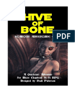 Hive of Bone (Sci Fi Starter Adventure)