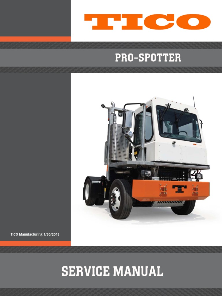 TICO Pro Spotter Repair Manual 1 | PDF | Vehicles | Vehicle Technology