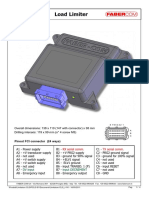 Load Limiter: Pinout FCI Connector (24 Ways)