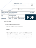 Lembar Jawaban Uas KWH Iii - Meiliana - 43217320002