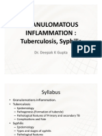 Granulomatous Inflammation: Tuberculosis, Syphilis Tuberculosis, Syphilis