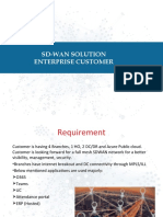 Sd-Wan Solution Enterprise Customer