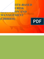 CBDRRM: Community-Based Disaster Risk Reduction and Management