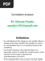 Correlation Analysis MBA