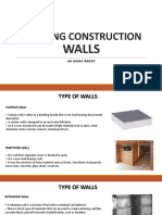 Build Construction Wall Types