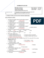 Soal Evaluasi 1 PKK - Gadis Hayuhana