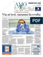 Corriere Della Sera Bergamo 23 Aprile 2020