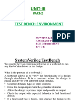 Unit-Iii: Test Bench Environment