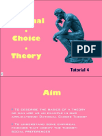 Rational - Choice - Theory: Tutorial 4