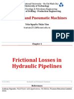 Chapter 4 Frictional Losses in Hydraulic Pipelines