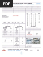 TSSPDCL Bill Sample Format 1 | PDF