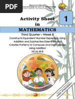 Math 1 Quarter 3 Week 5 Mga Hugis | PDF