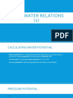 Plant Water Relations. (2)Pptx