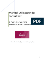 Manuel Utilisateur SI EMPLOI AP2