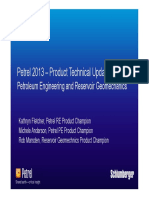 Petrel 2013 - Product Technical Update: Petroleum Engineering and Reservoir Geomechanics