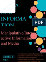 Media AND Informa Tion Literacy