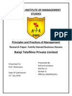 PPM - Family Owned Business Houses