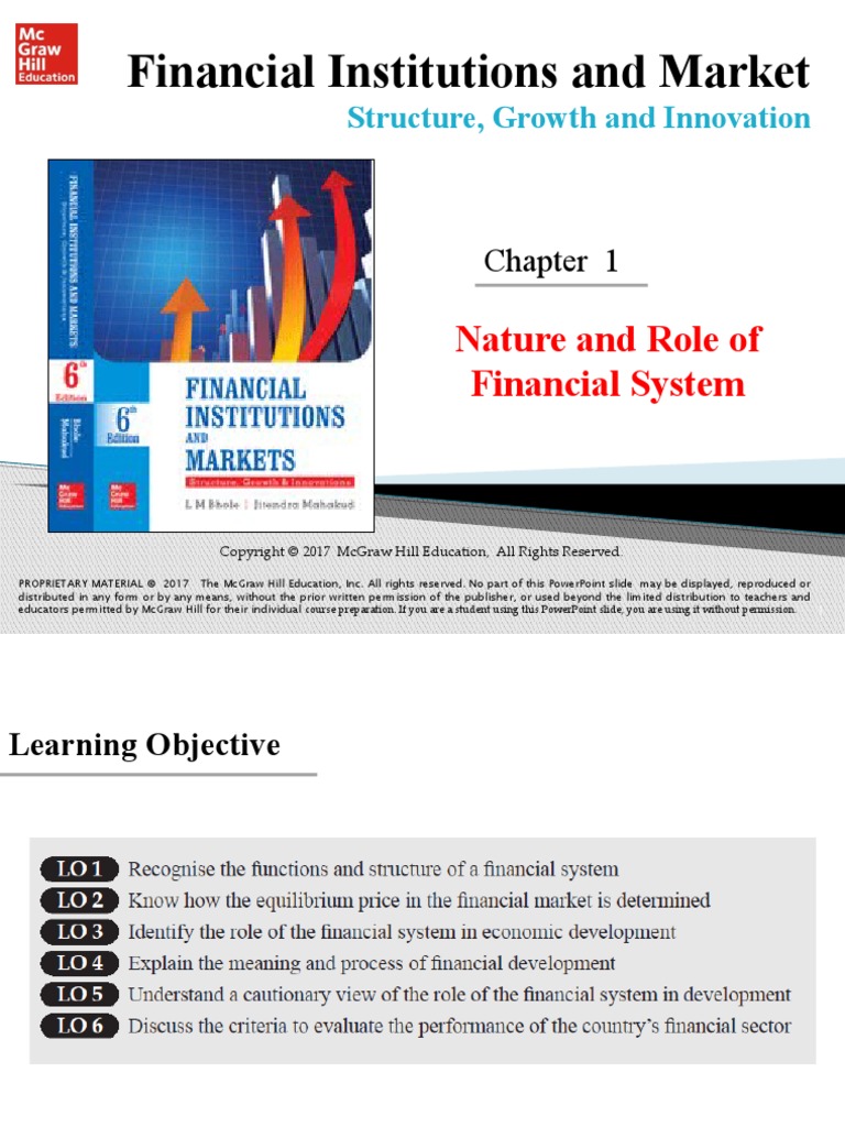 Financial Institutions and Market | PDF | Financial Markets | Interest ...