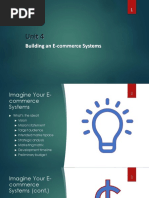 Unit 4 Building An E-Commerce System
